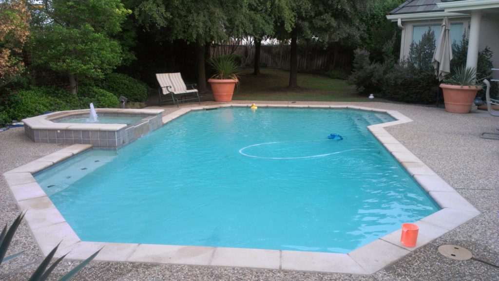 Overview of a pool